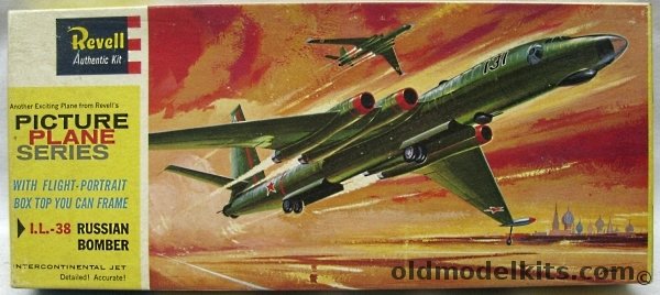 Revell 1/169 IL-38 Bison Bomber Picture Plane Issue, H182-98 plastic model kit